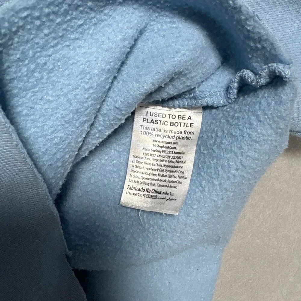 Cotton On Baby Blue Men's Sweater Size S